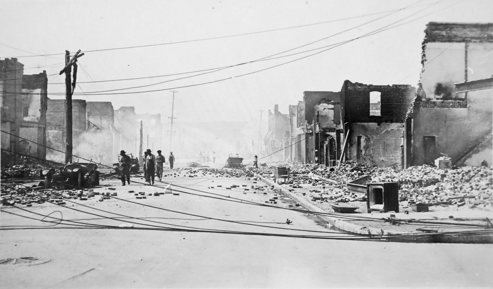 Red Cross reports the massive devastation in Greenwood